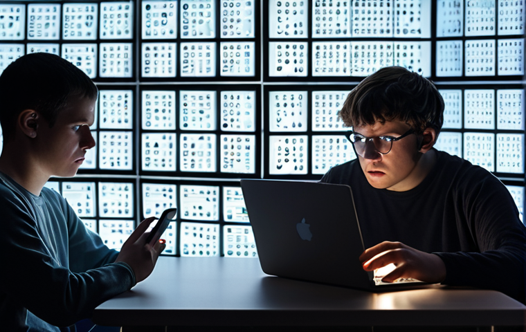 The Unseen Digital Walls**
A poignant scene depicting digital inaccessibility. A diverse group of individuals with disabilities are attempting to interact with digital content on laptops and smartphones, but face invisible barriers. A visually impaired person struggles with a screen displaying unreadable text, while a hearing-impaired person watches a video with no captions, a look of confusion on their face. Someone with limited mobility tries to navigate a website with difficulty. Subtle, glowing digital 'walls' or fragmented barriers symbolically separate them from the content, emphasizing exclusion. The setting is a modern, tech-filled environment, highlighting the contrast between ubiquitous technology and the lack of accessibility. The mood is one of frustration and isolation, with empathetic, realistic lighting.
2. **Prompt for